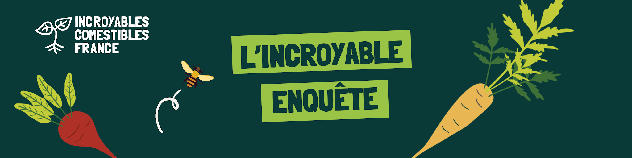 L'Incroyable Enquête — Incroyables Comestibles France